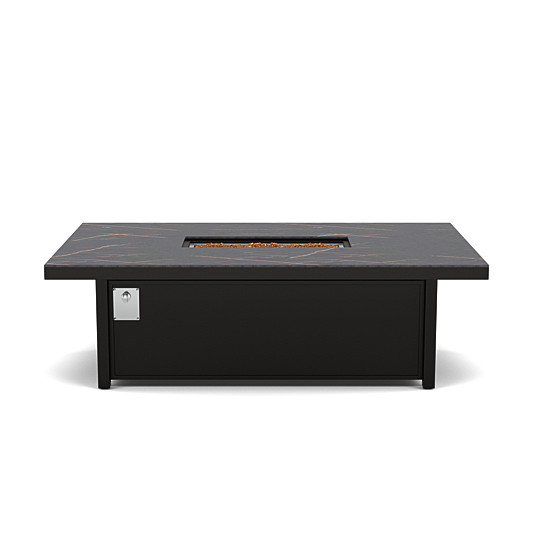 72" x 42" Dining Fire Pit Table - Multiple Colors and Top Patterns
